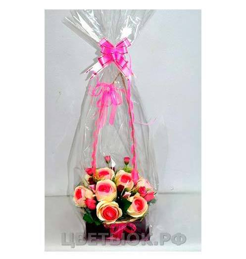 Подарок 34: Конфетный букет из роз